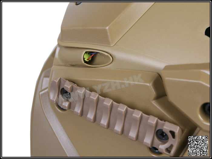 Ronin Silver Fan Full Mask Ventilated w.3 Lenses One Set NVG Mount by Big Dragon
