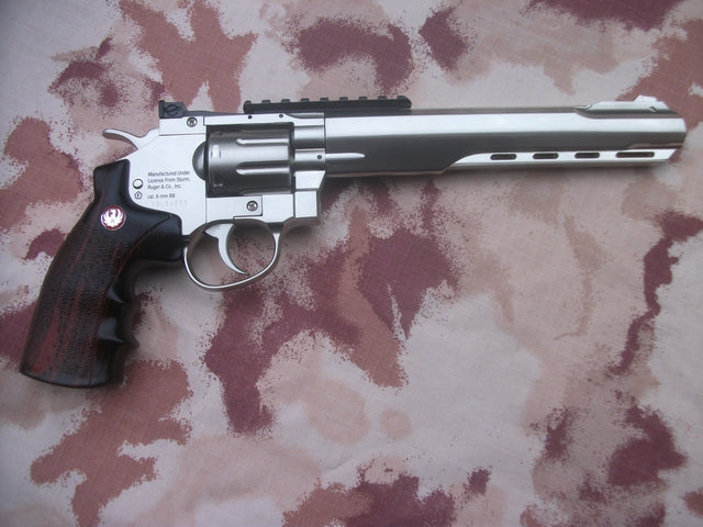 RUGER Super Hawk 8" 345mm. Chrome Co2 8 Shots by Umarex
