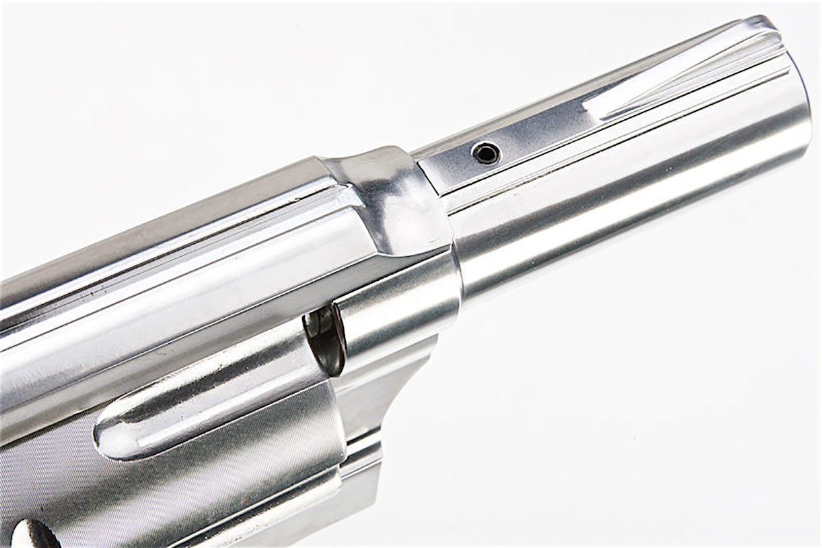 731 Sheriff M36 2.5inch Chrome Co2 Revolver by Gun Heaven