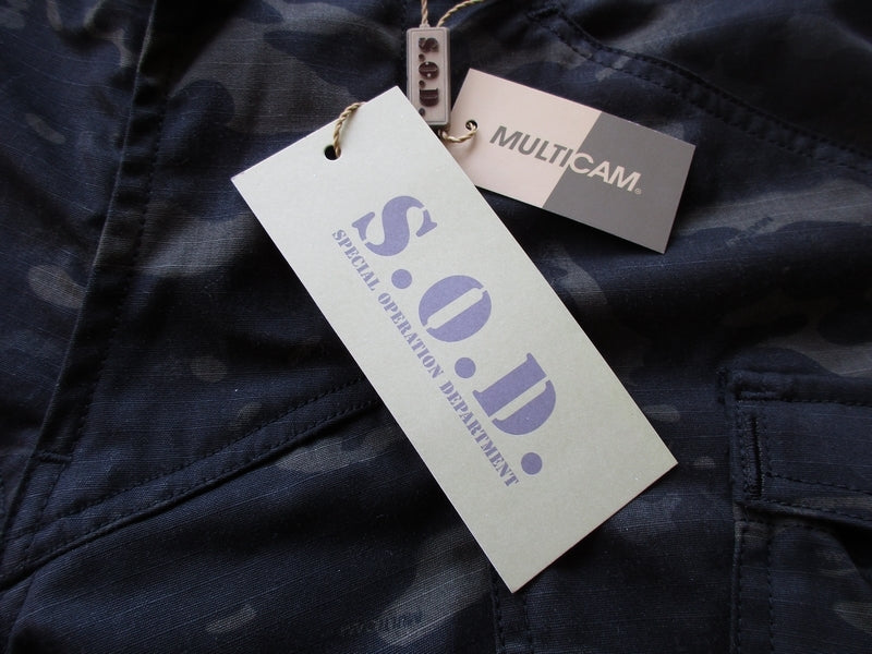 SODGEAR Short Pants 01 Original Multicam Black Special Limited Edition by S.O.D. Gear