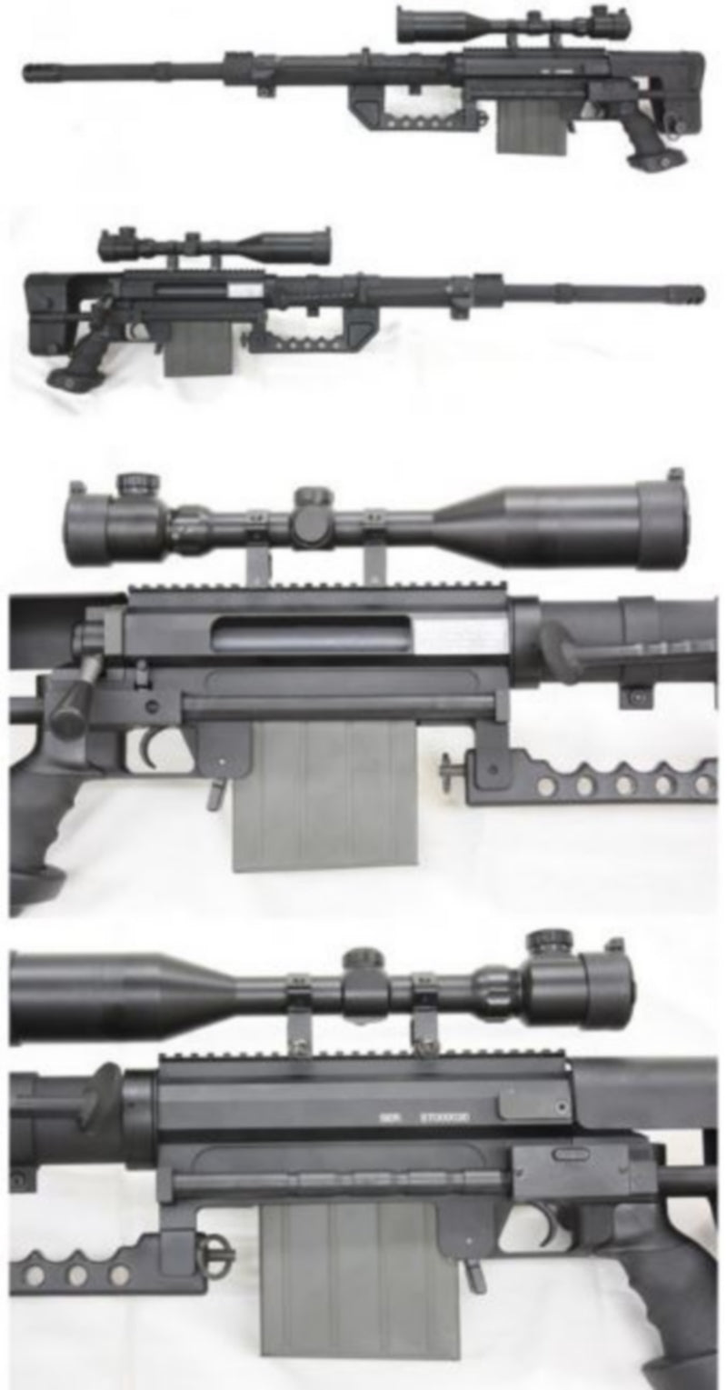 S&T M200 CheyTac Spring Power Sniper Rifle with Hard Case by S&T