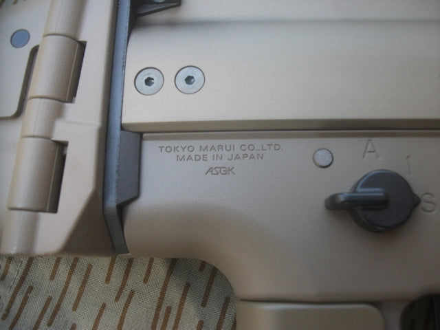 SCAR-L CQC EBB Tan Scarrellante Blowback con Rinculo Marui