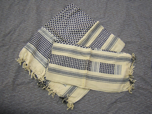 Shemagh ORIGINAL Beige-Black by BCB