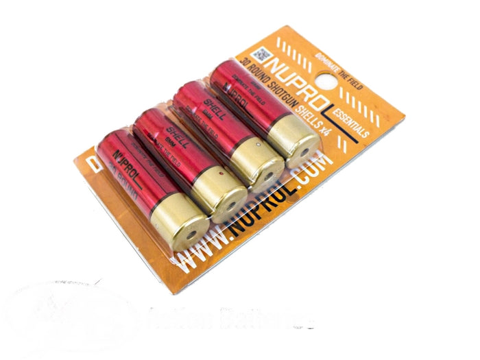 Shotgun Shell 30bb 4pcs Kit Cartucce Pompa Kit 4 Pezzi by Nuprol