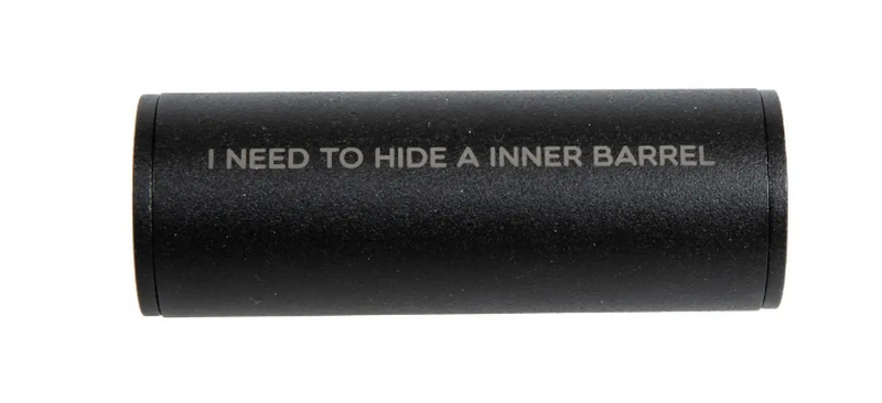 Specna Arms Covert Tactical Silencer Pro "I Need to Hide a Inner Barrel" 14mm. Double Thread by Specna Arms