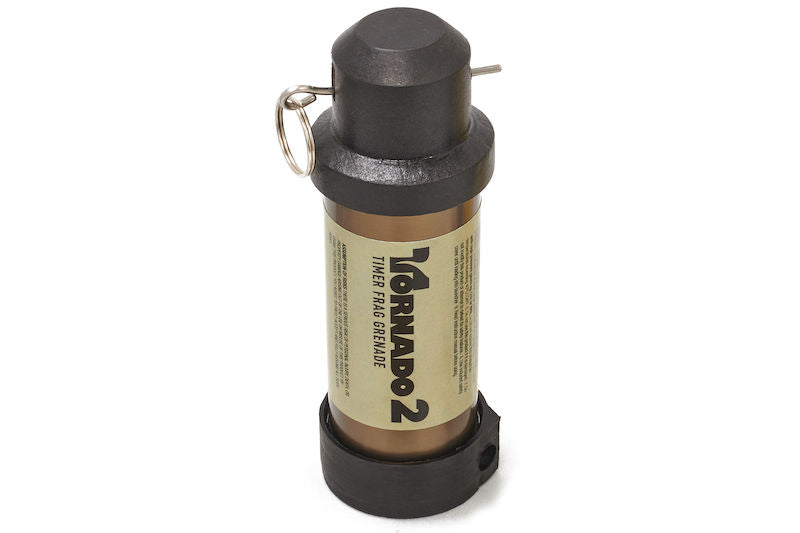 Tornado 2 FDE Timer Frag Grenade by Airsoft Innovations