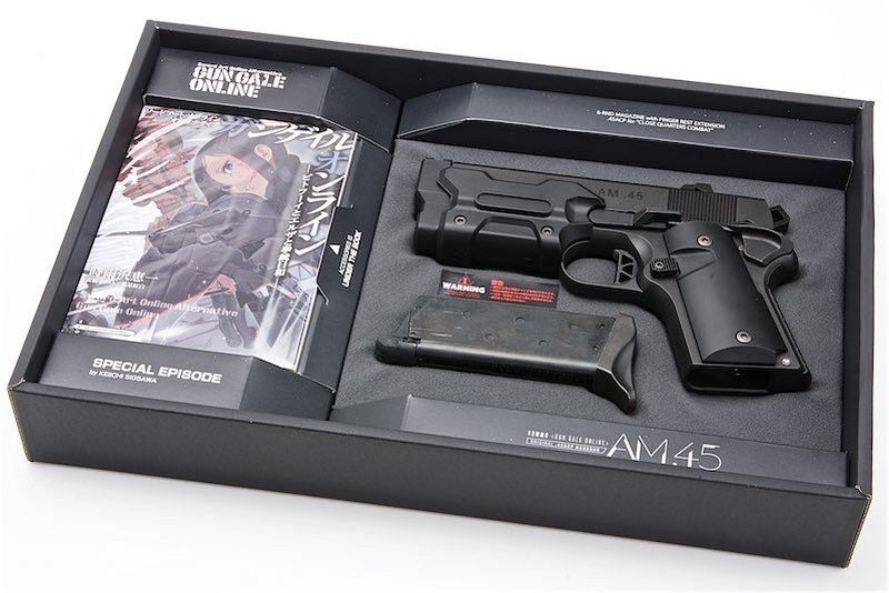 Tokyo Marui Vorpal Bunny AM.45 LLENN Black GBB Gas Blow Back GUN GALE ON LINE Pistol by Tokyo Marui