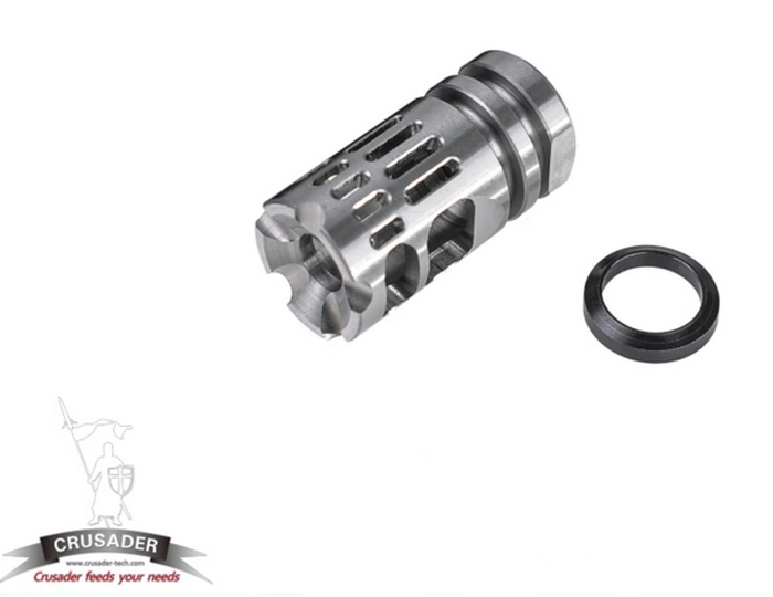 VG556 M4 Stainless Flash Hider by Crusader