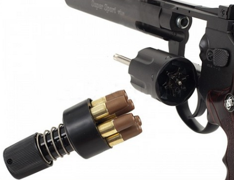 Revolver 8" Full Metal Co2 by Wg