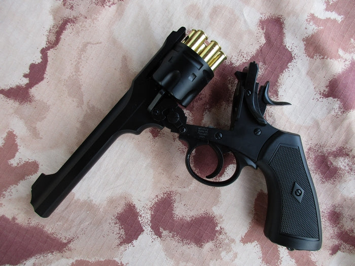 Webley MKVI .455 Service Revolver 1915 Co2 Full Metal Scritte e Loghi Originali