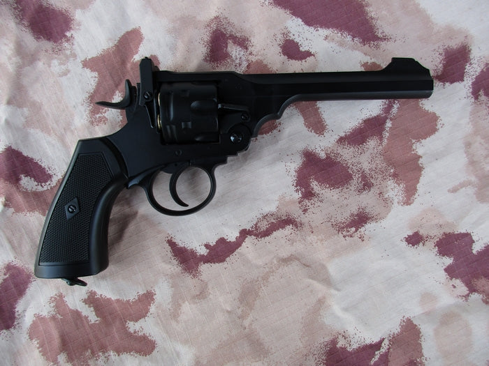 Webley MKVI Full Metal Perfect Replica Co2 Revolver G293 by Well