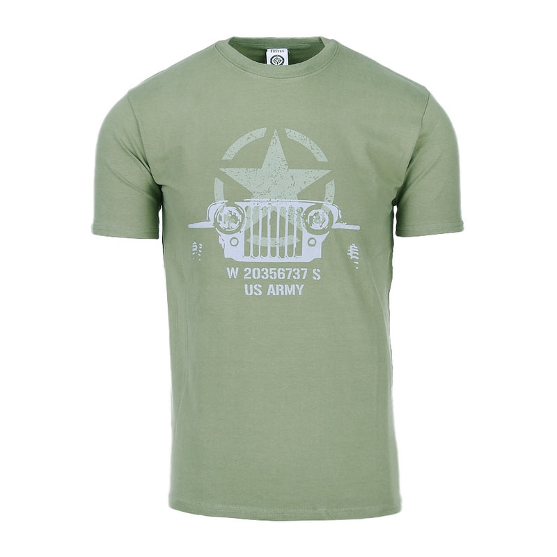Willys T-Shirt Allied Star Silly Jeep
