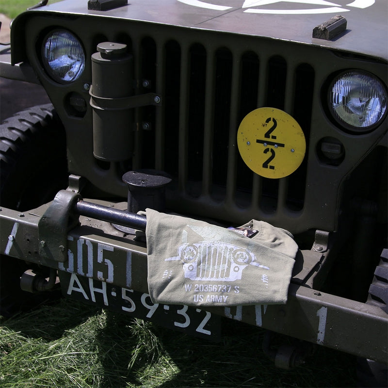 Willys T-Shirt Allied Star Silly Jeep
