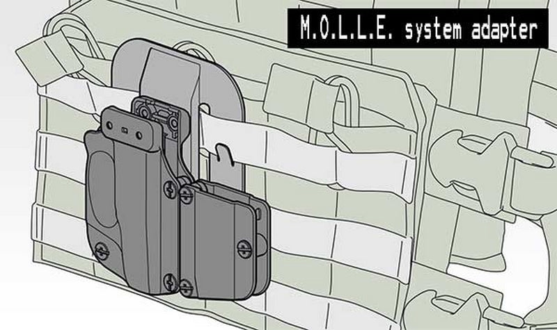 Tokyo Marui LCP NBB Compact Carry Gas Gun Concealment Holster by Tokyo Marui