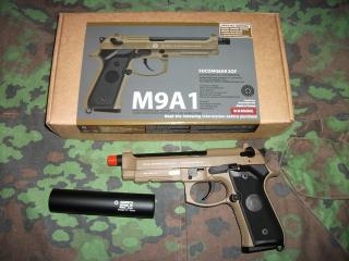 M9A1 Full Metal Desert Combat Socomgear Madbull