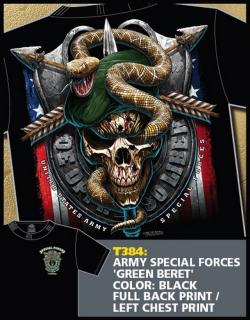 7,62 T-Shirt Special Forces Green Beret