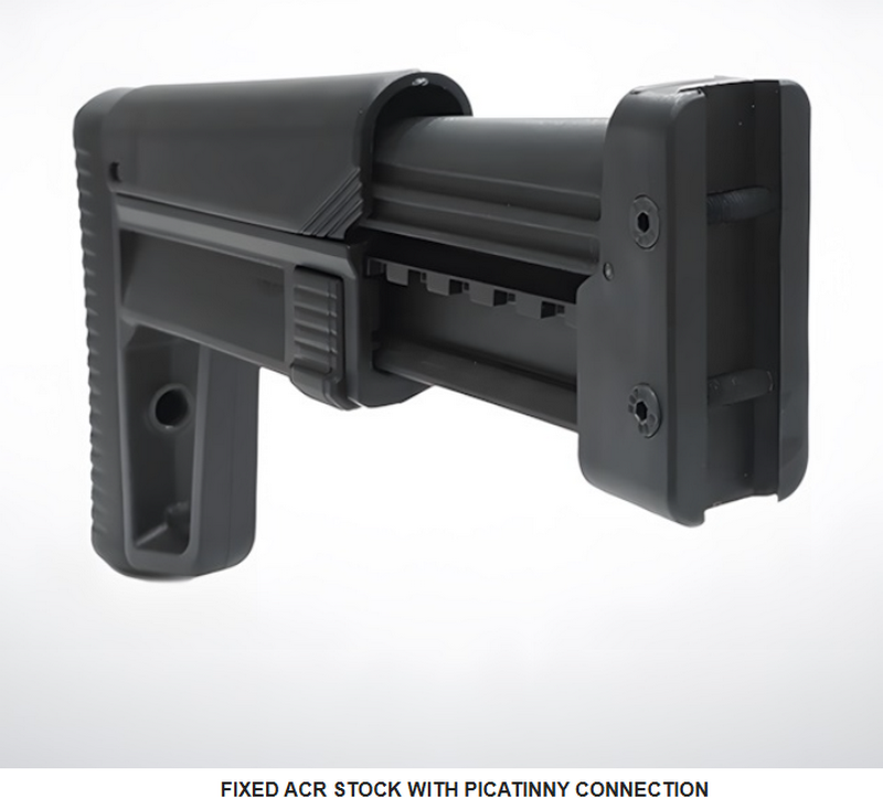 ACR MSDA Picatinny M1913 Connection Fixed Stock Calcio Estensibile by DLG Tactical