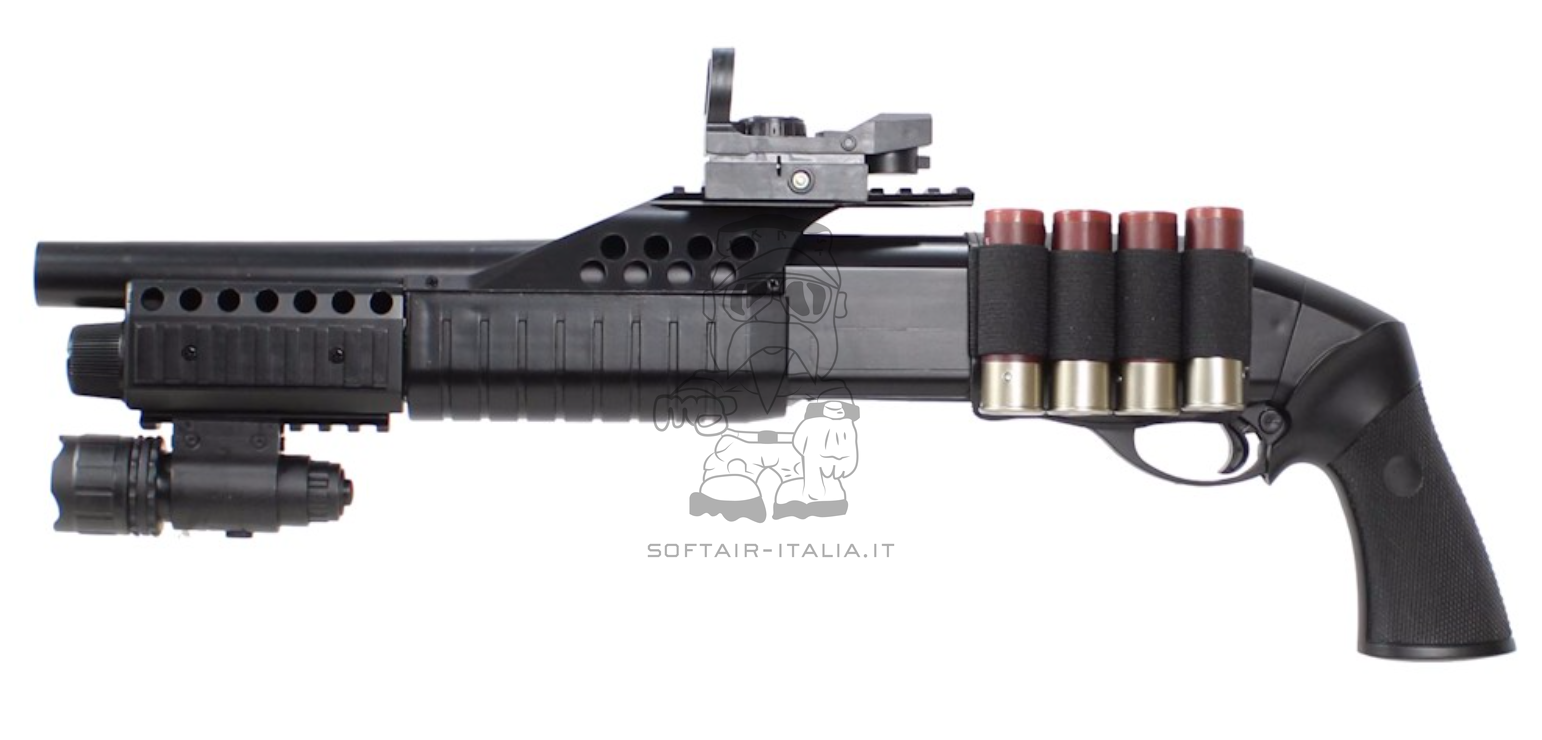 AGM Shotgun Spring Sportline M180B2 Fucile a Pompa a Molla by AGM
