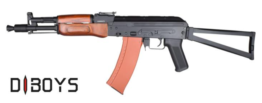 AKS74 Full Wood & Metal Folding Stock AEG by DBoys