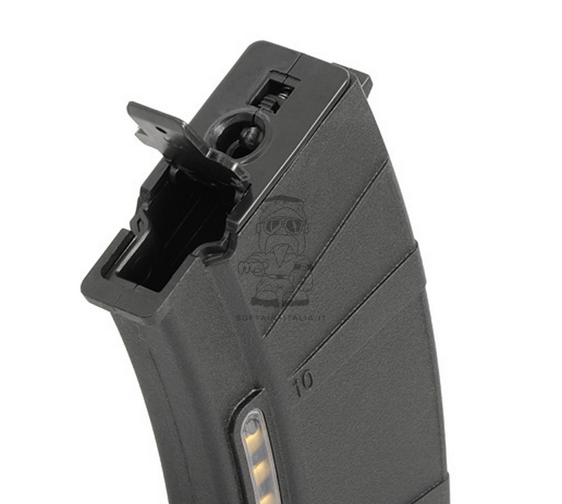 AK 500b Magazine Dummy Cartridges 7.62×39mm Caricatore in Polimero Rinforzato by Cyma