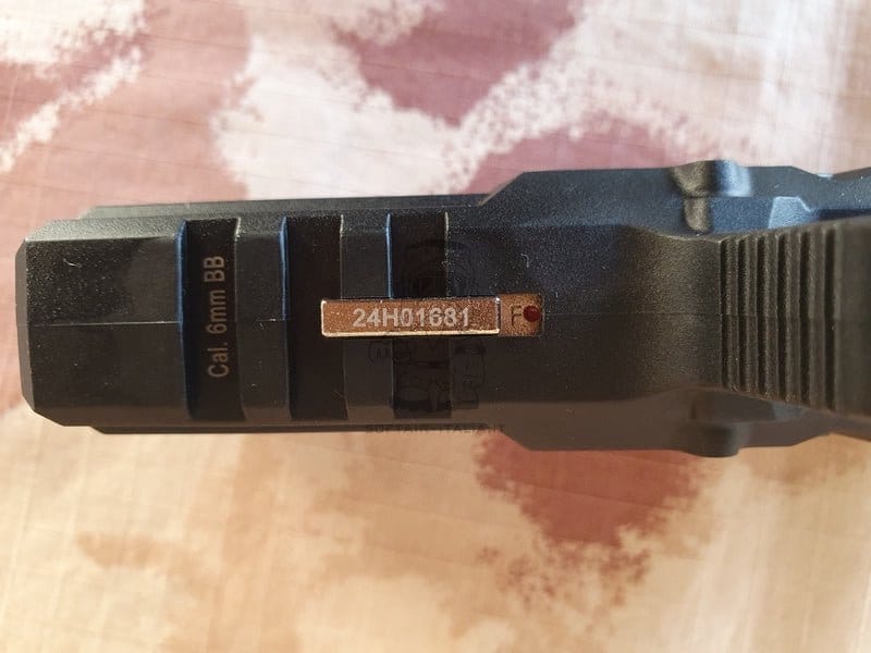 ARK 17 Co2 BlowBack Airsoft Pistol Strike Frame Standard by KWC EMG Strike Industries