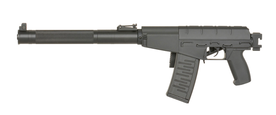 AS VAL "Shaft" Built In Tracer Unit Muzzle Flash Effect AEG Folding Stock by S&T