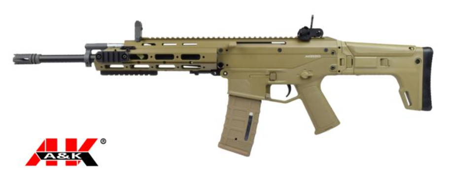 A&K MSD - ACR MLK Tan Dark Earth AEG by A&K