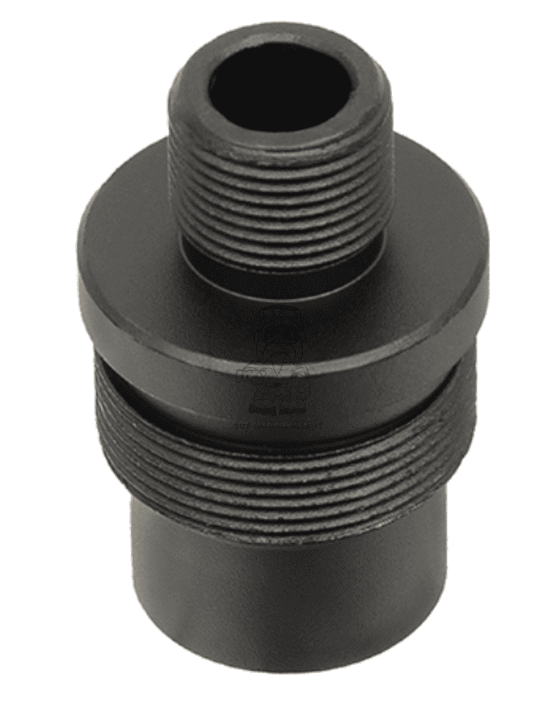 Adattatore Silenziatore - Tracer Sniper da 23.8mm CW a 14mm CCW by AGM