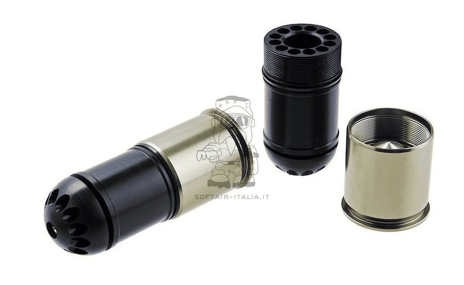 Alpha Parts Double Barrel 40mm AS-40 Tactical Grenade Launcher by Alpha Parts