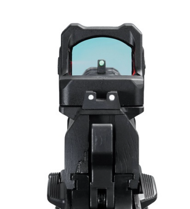 Arcturus Hi-Capa Vanguard 4.3" Optics Ready Slide w.  Compensator & ARS-1 Red Dot Combo GBB Airsoft Pistol by Arcturus
