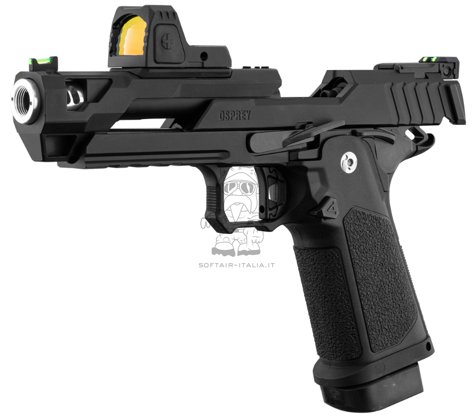 Arcturus OSPREY Hi-Capa 5" CNC ARS-1 Dot PR RDS ORS GBB Airsoft Pistol by Arcturus