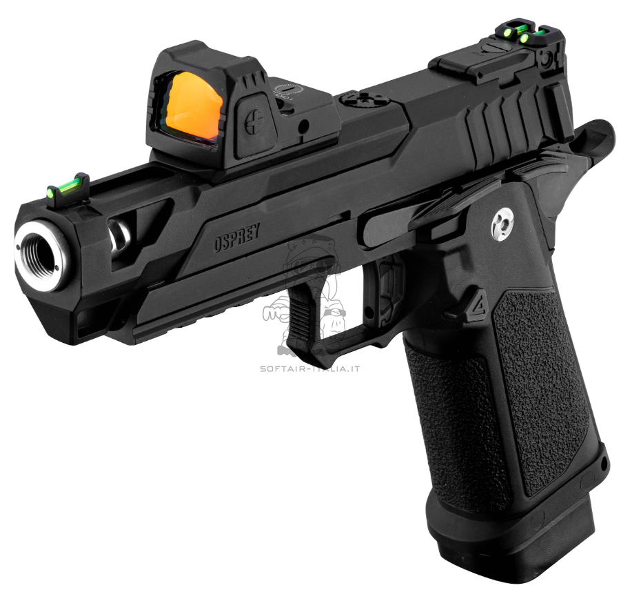 Arcturus OSPREY Hi-Capa 5" CNC ARS-1 Dot PR RDS ORS GBB Airsoft Pistol by Arcturus