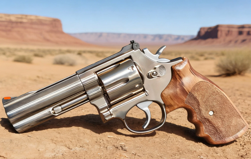 Ares S&W 357 Magnum Co2 Revolver 686 4inch Silver - Chrome Version by Ares