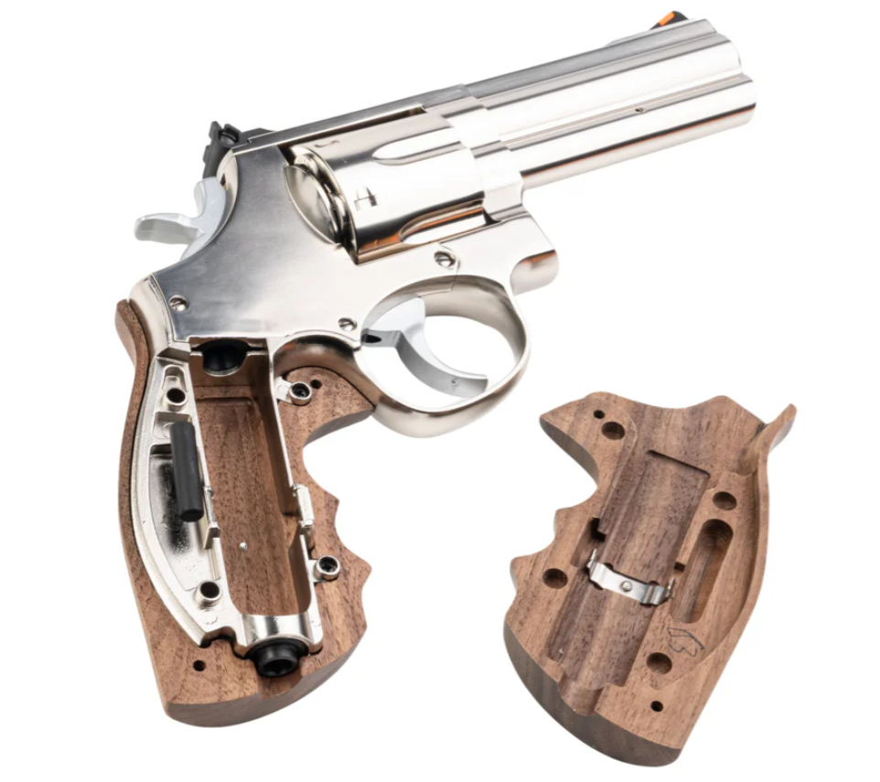 Ares S&W 357 Magnum Co2 Revolver 686 4inch Silver - Chrome Version by Ares