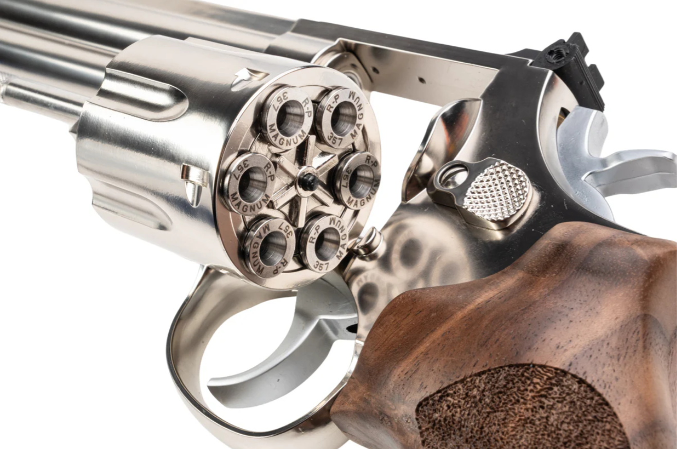 Ares S&W 357 Magnum Co2 Revolver 686 6inch Silver - Chrome Version by Ares