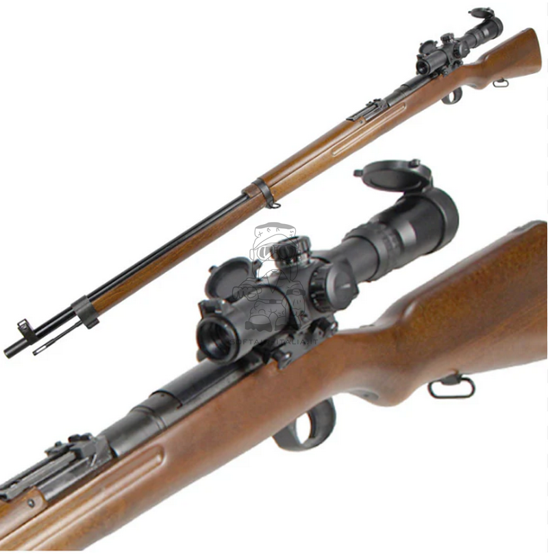 Arisaka Type 38 & Type 97 Rail Scope Aluminum Mount Staffa Per Sistema di Puntamento by S&T