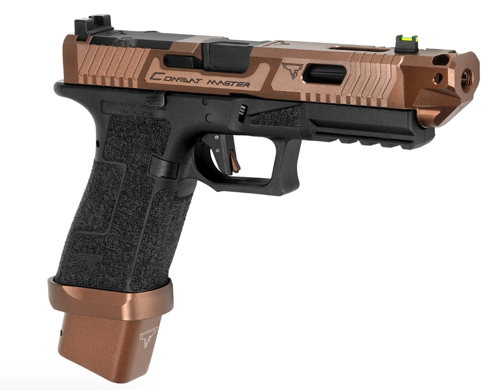 Ballerina RMR Coyote Bronze TTI Fully Licensed  GGB Airsoft Pistol by Army Armament