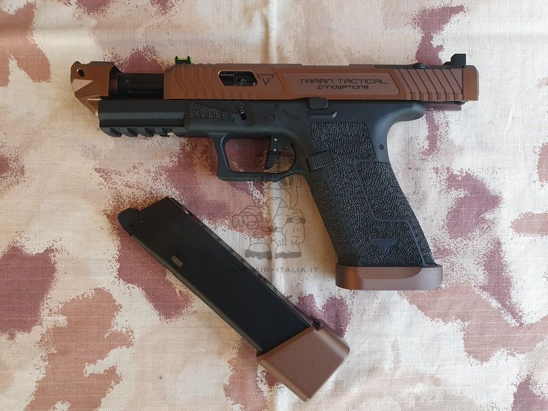 Ballerina RMR Coyote Bronze TTI Fully Licensed  GGB Airsoft Pistol by Army Armament