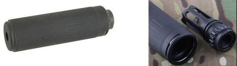 Big Dragon ACC Style QD Sound Suppresor Silenziatore 14mm. SX by Big Dragon