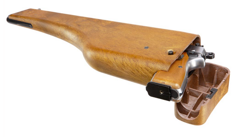 Browning HP High Power M1935 Full Metal Chrome-Silver with Stock Version by WE