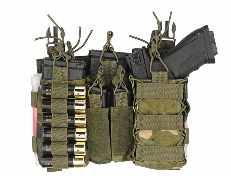 Buckle Up Front Panel Multi Mission MT Multicam Tropic by 8Fields