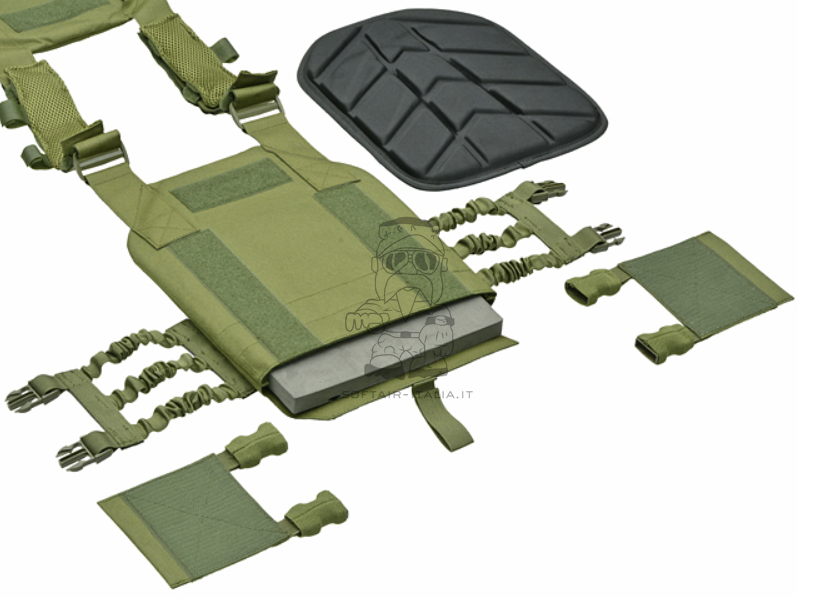 Buckle Up Assault Laser Cut Plate Carrier AR15 - M4 - AK Magazines Pouches  MT Multicam Tropic Version by 8Fields
