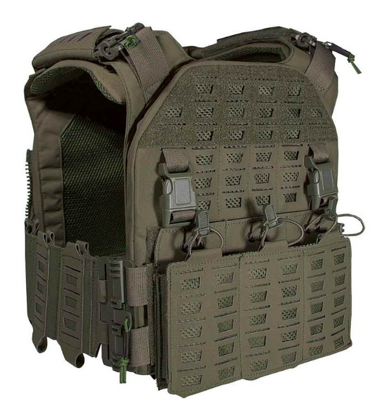 CORSO Tactical Drake MK4 Plate Carrier Tactical Vest Ranger Green Cordura 1000D by CORSO Tactical