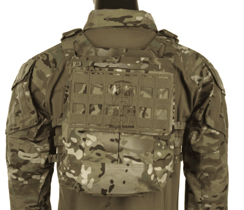 Cargo Back Panel MC Multi Cam by Delta Tactics