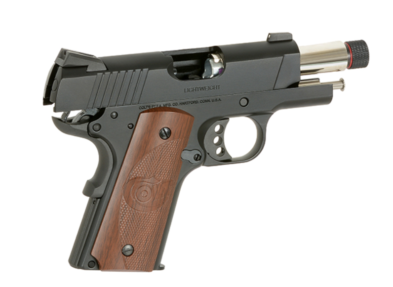 Colt 1911 Defender .45 ACP Fully Trademarks Licensed & Full Metal Airsoft Pistol by EMG > Army Armament