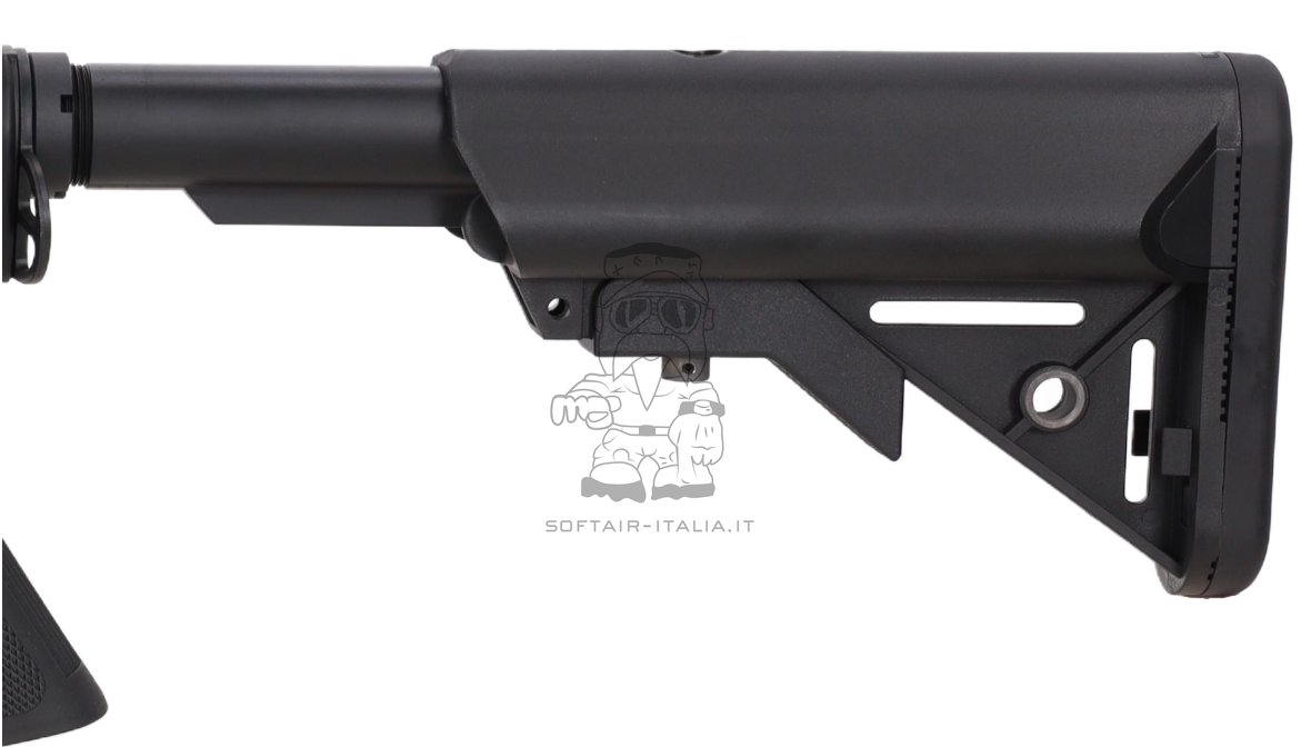 Colt M4A1 CQBR RIS - Crane Stock SA-E04 EDGE Gen.2 10.5nch Hal2 ETU AEG by Cybergun Specna Arms