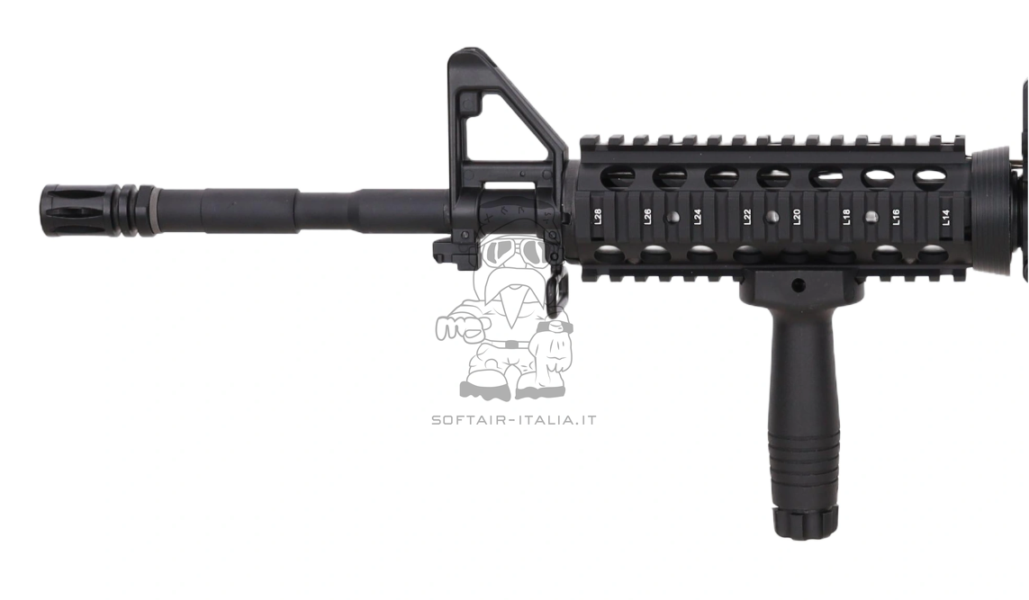 Colt M4A1 RIS - Crane Stock SA-E03 EDGE Gen.2 14.5inch Hal2 ETU AEG by Cybergun Specna Arms