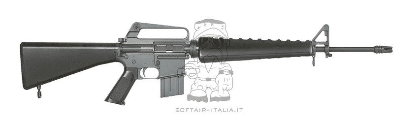 Colt Vietnam XM16E1-603 Full Colt Industries Licensed GBBR by Cyma CGS