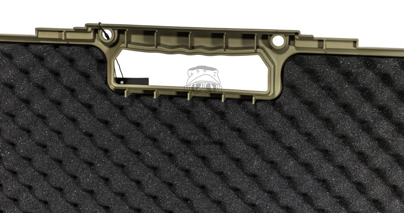 Delta Tactics Gun Hard Case Ranger Green 873 × 355 × 108mm Valigetta Rigida by Delta Tactics