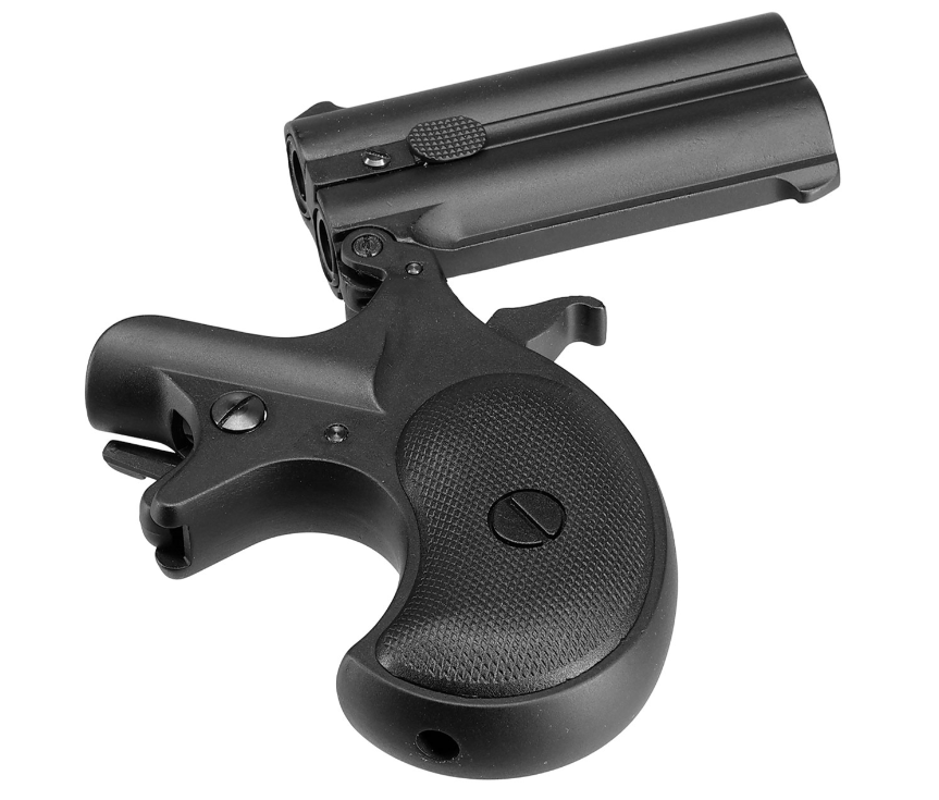 Derringer "BK" Full Metal Double Barrel 6mm. GNB by Maxtact